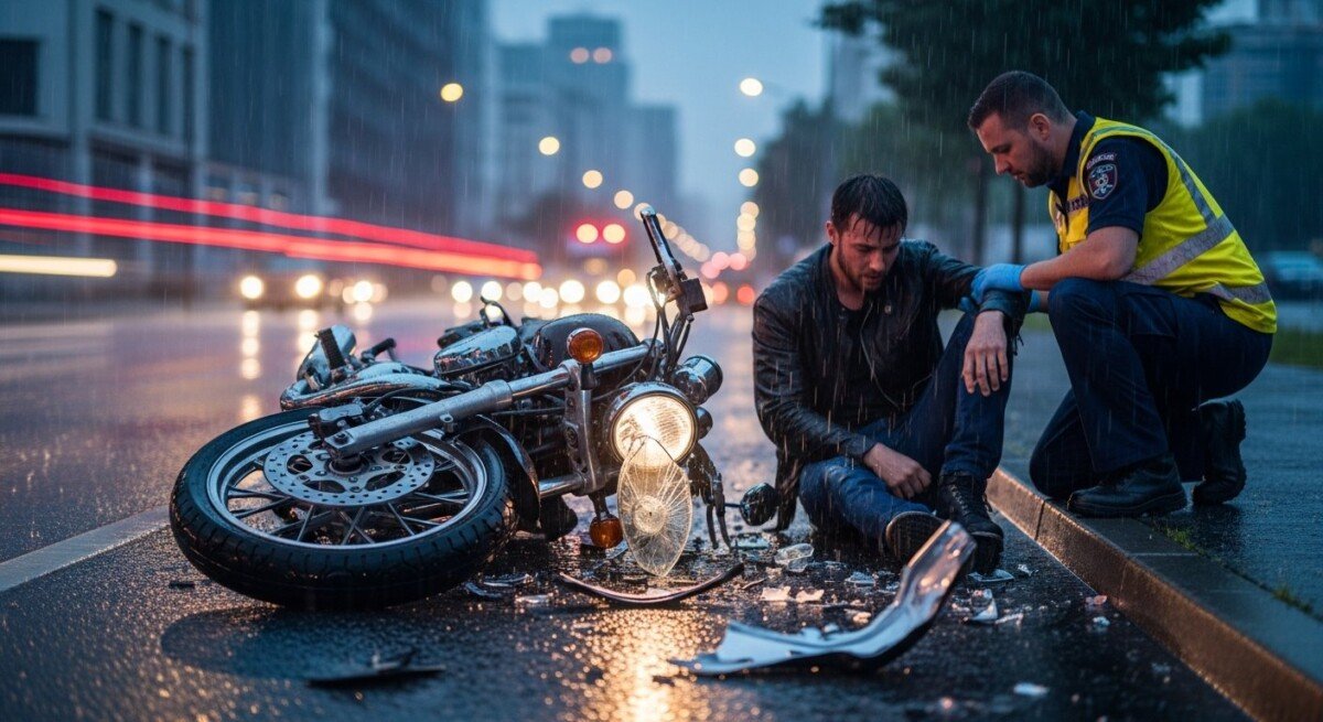 Lawyer for serious motorcycle crash injuries
