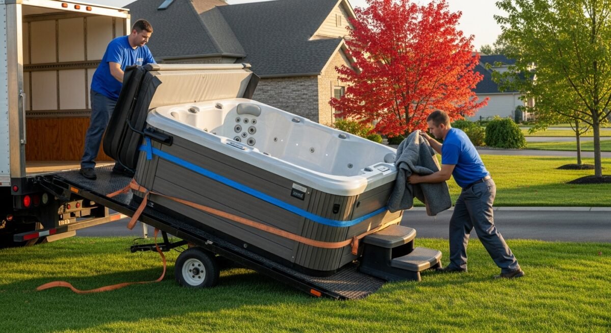 Hot Tub Movers Cost and Relocation Services