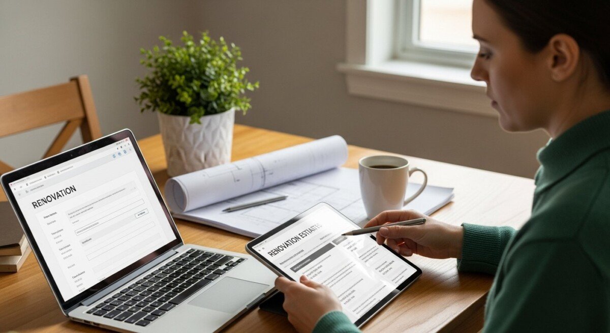 remodeling estimate request tool