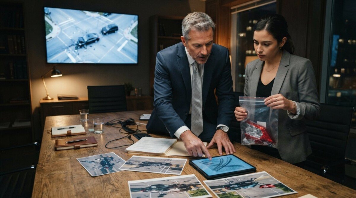 how attorneys prepare accident cases for trial