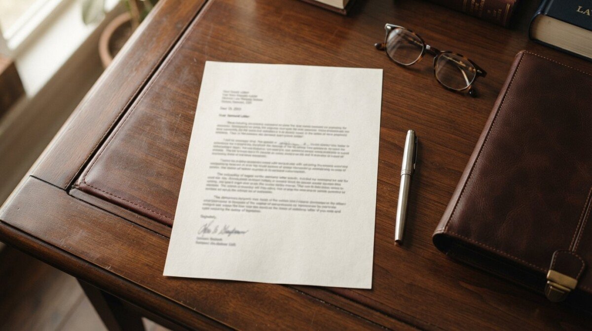 how legal demand letters are structured