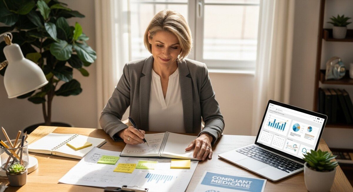 how to create Medicare SEO content calendar