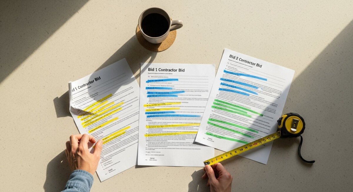 how to choose between multiple bids