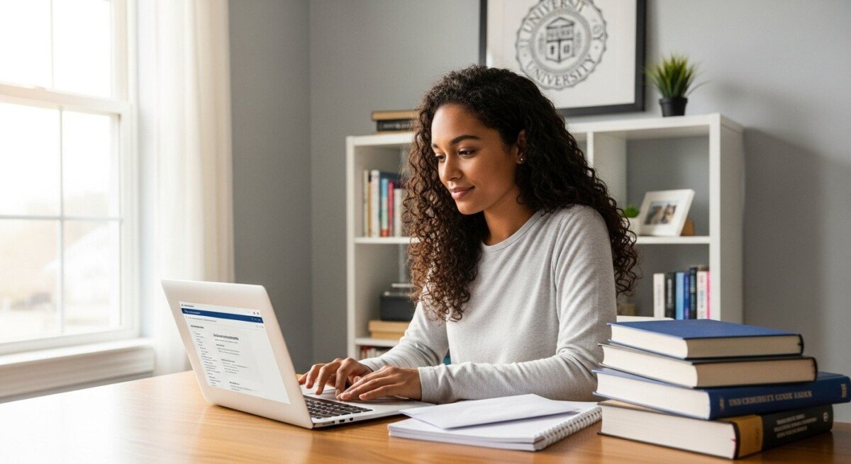 Online degree program selection