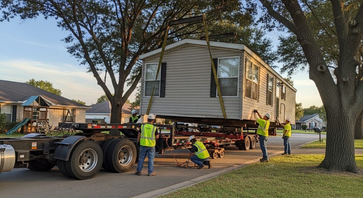 Trailer House Moving Companies and Transport Services