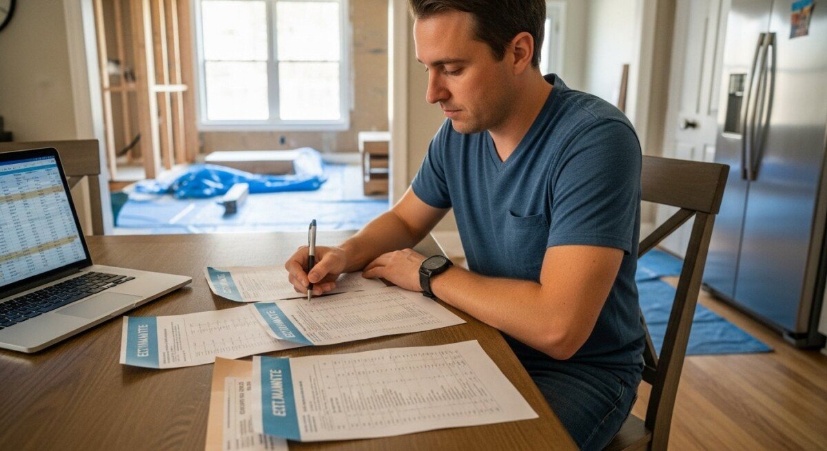 how to compare contractor estimates