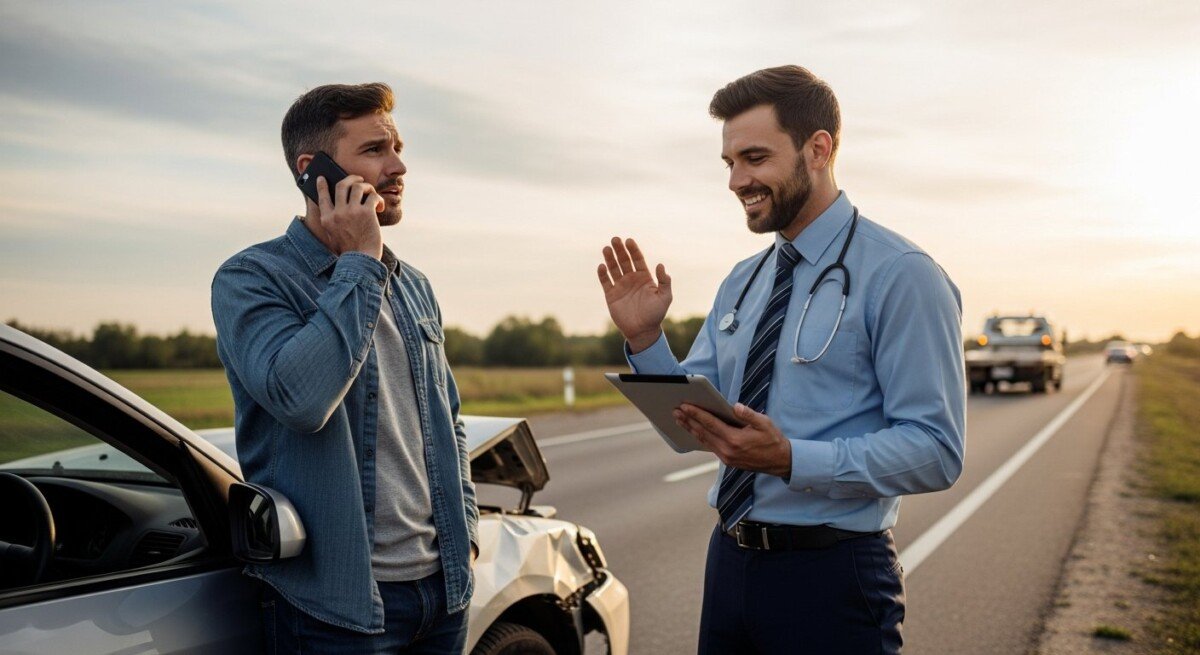 how to deal with insurance adjuster accident
