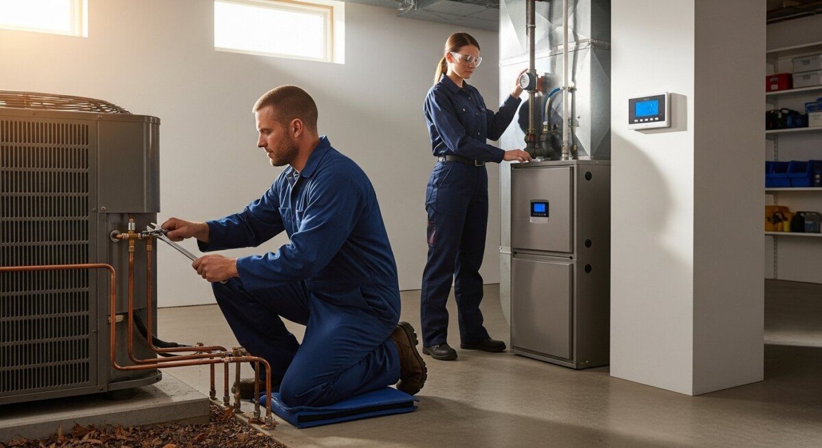 HVAC installation