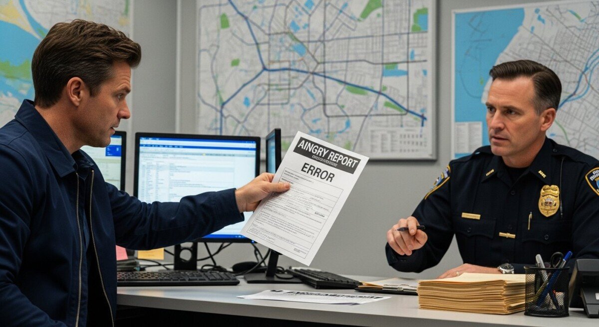 what happens if accident report is incorrect