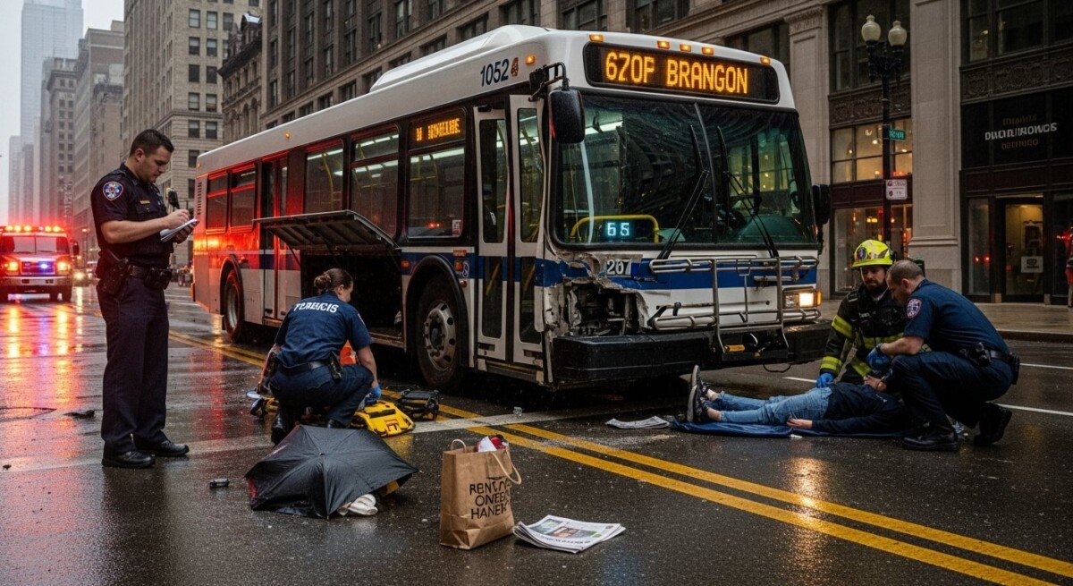 What happens if you were injured in a bus accident in Illinois?