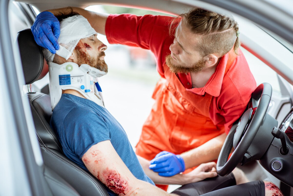 Lesiones por accidente de tráfico