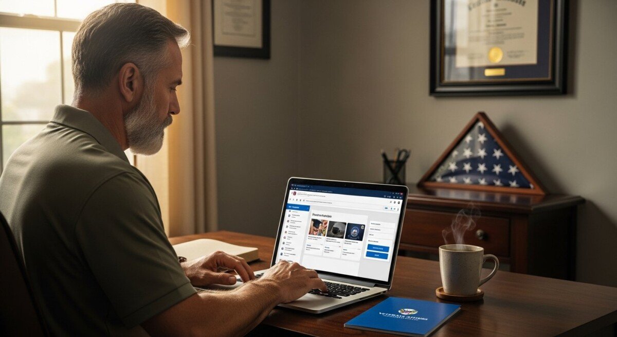 Veterans benefits for online education