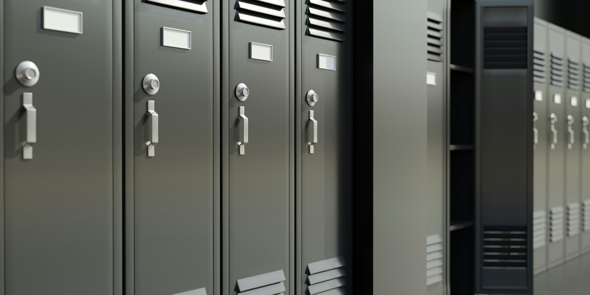 metal storage cabinet