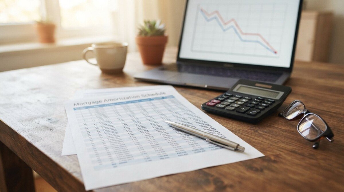 mortgage repayment schedule example