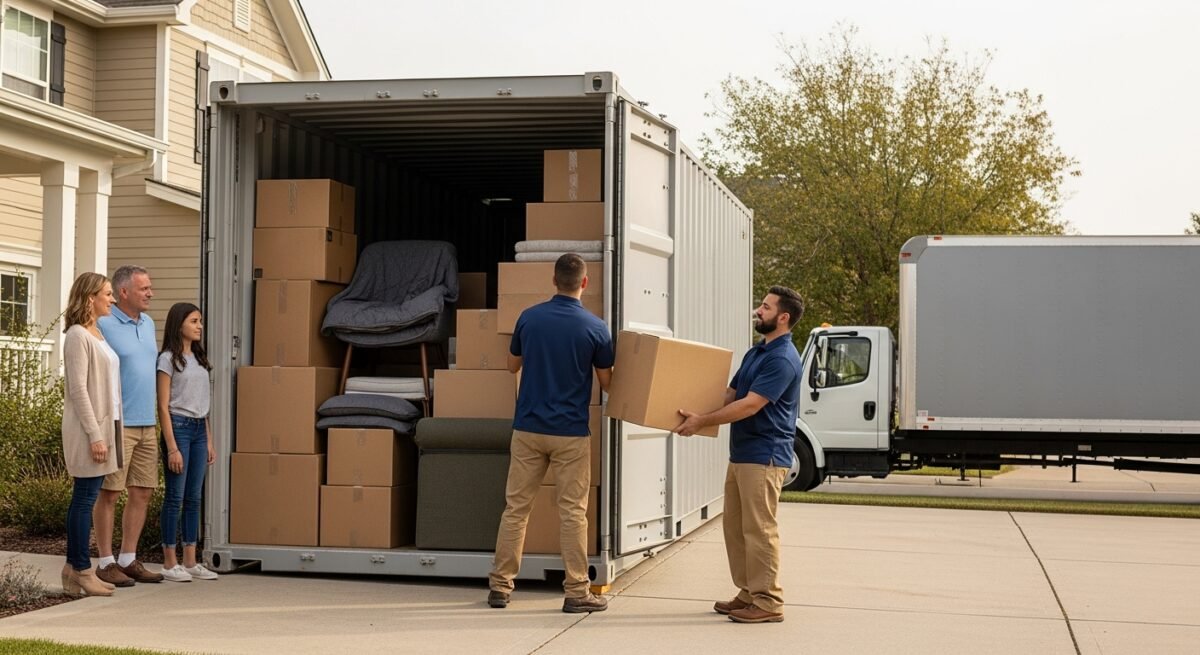 Moving Containers for Long Distance Moving Cost Guide