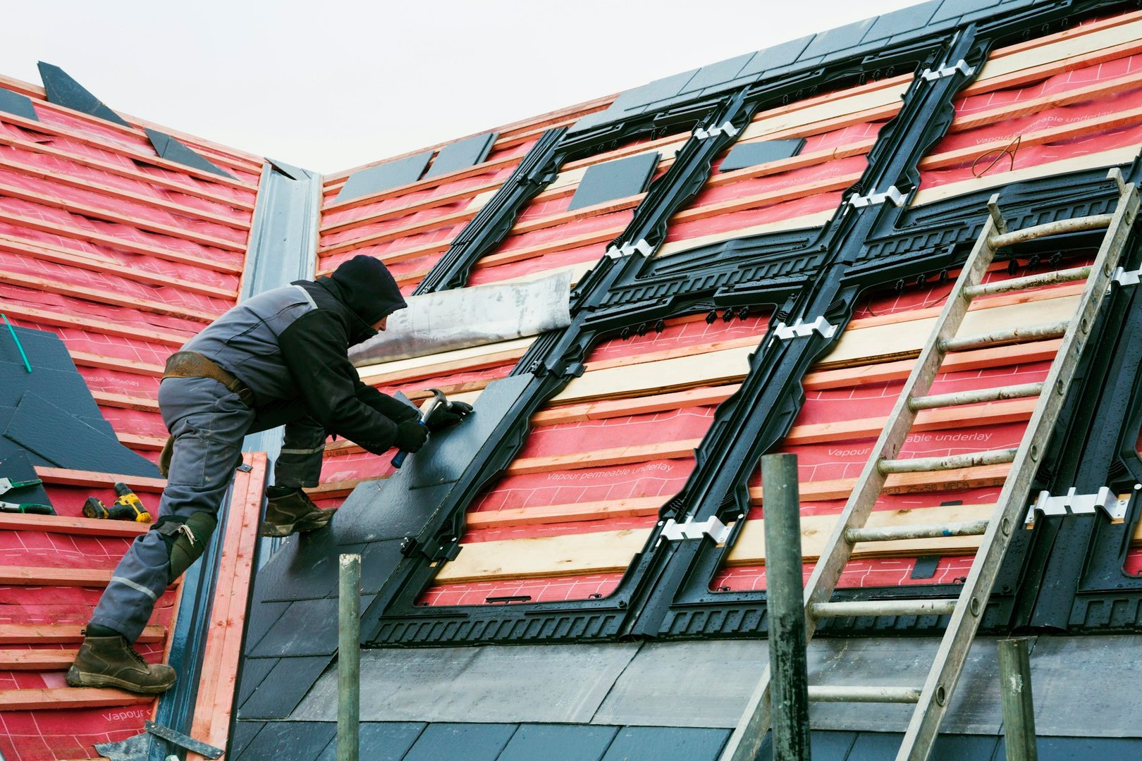 New roof installation in Washington