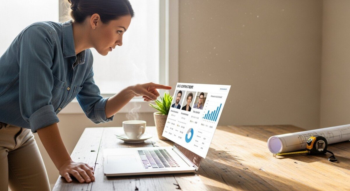 online contractor bidding platform
