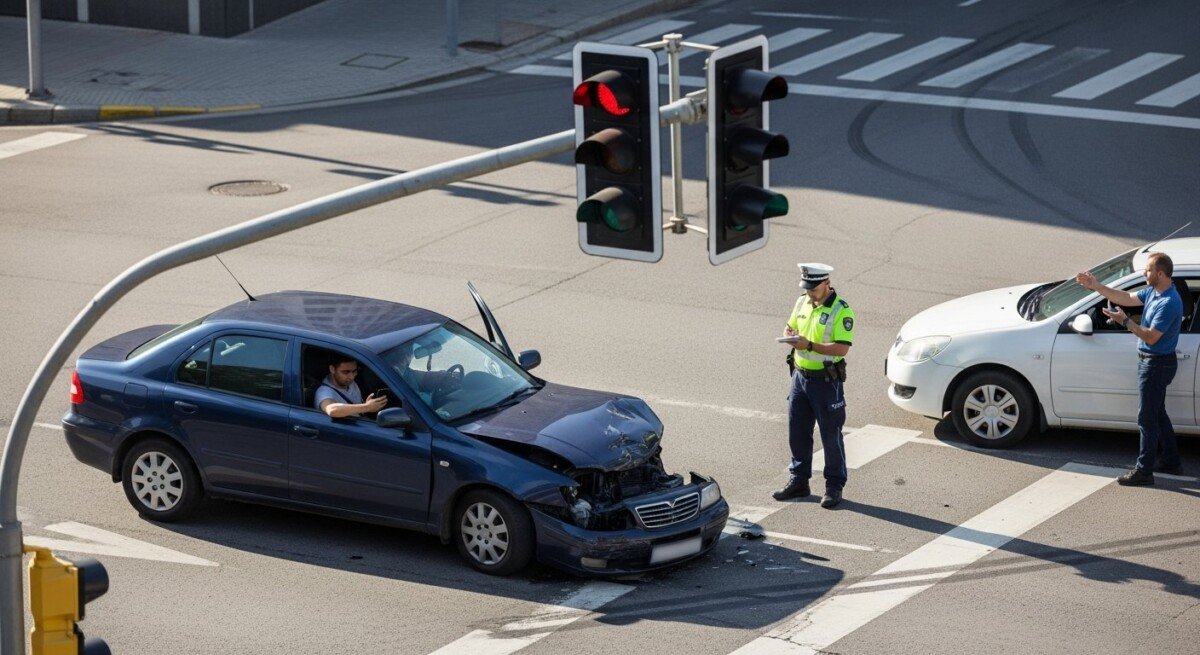 what happens if you partially caused accident