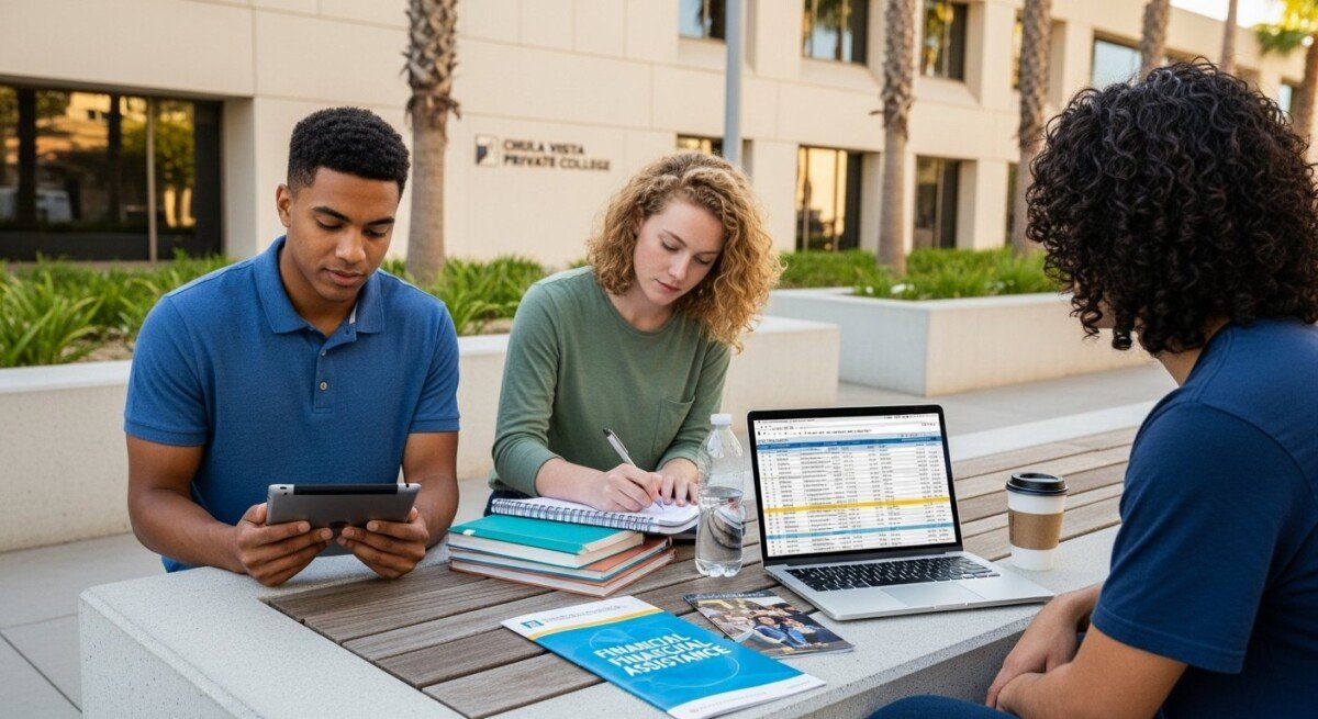 tuition rates for private colleges in Chula Vista, California