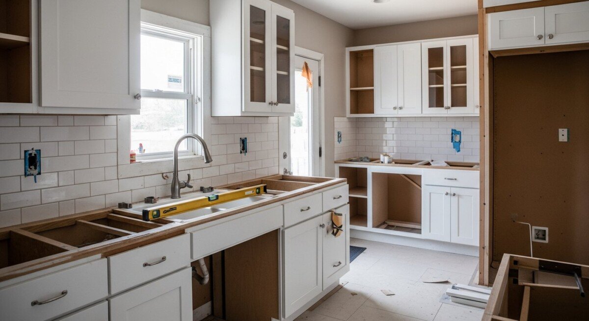cabinet installation