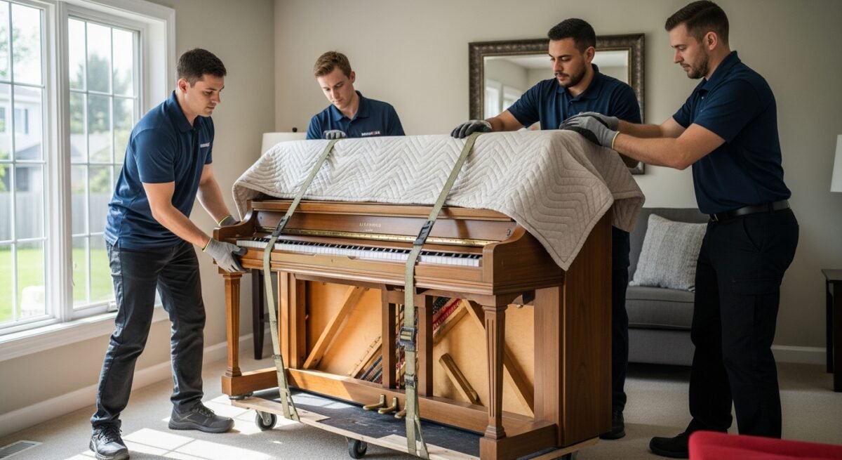 Professional Piano Movers How to Move a Piano Safely