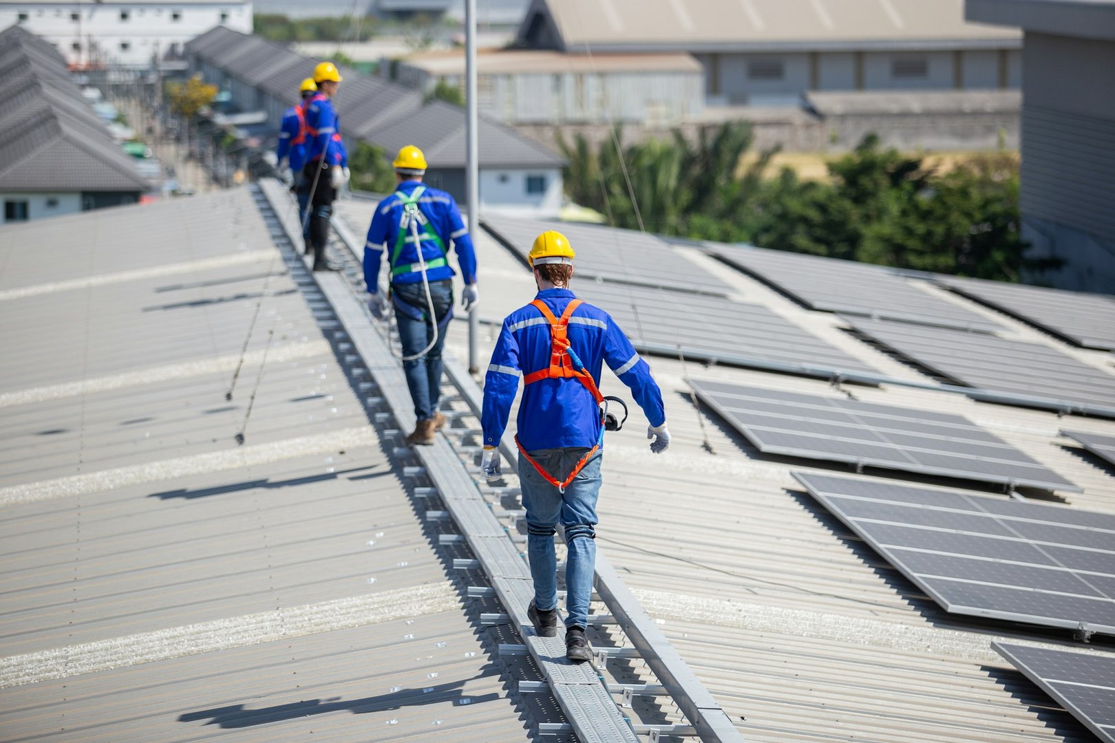 Roof inspection in Kansas