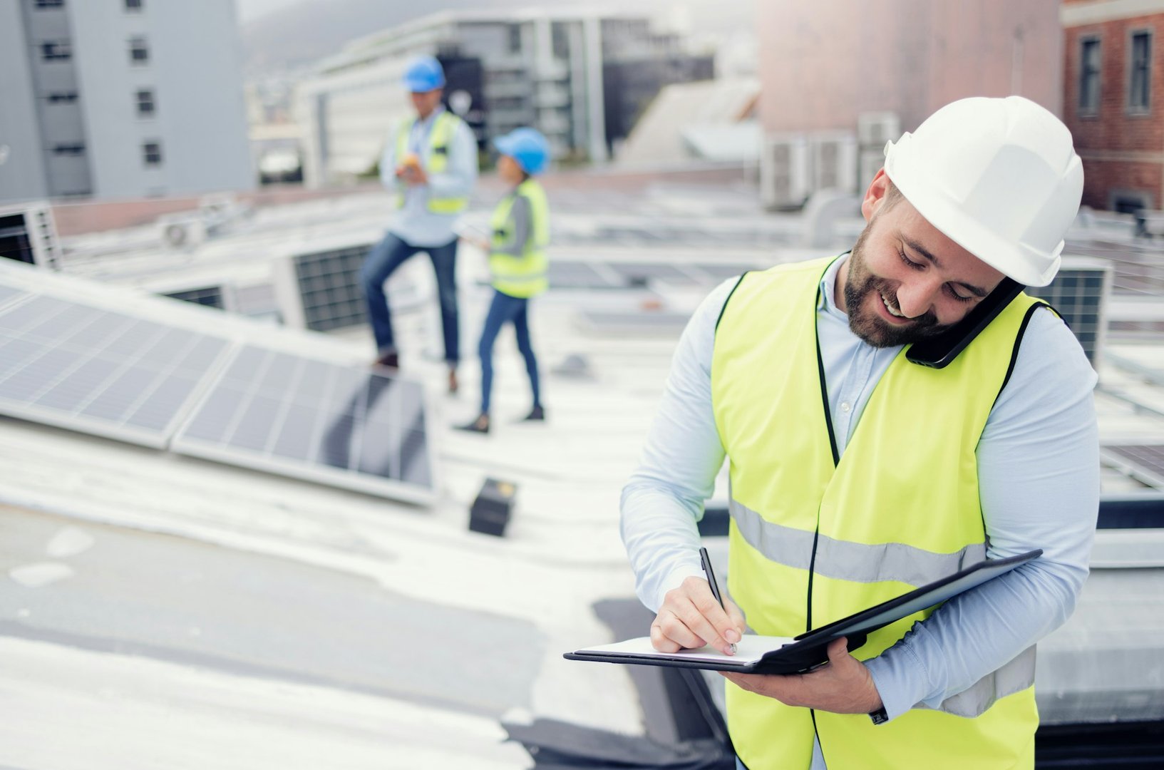 Roof inspection in Texas