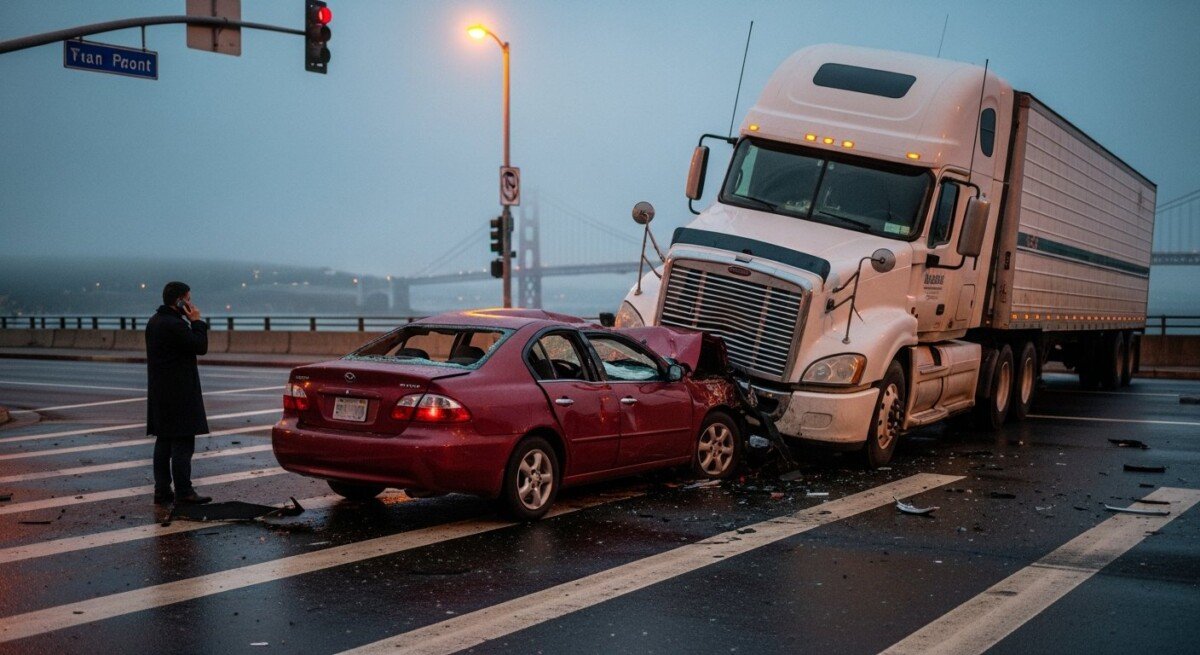 Lawyer for serious truck accident injuries in San Francisco