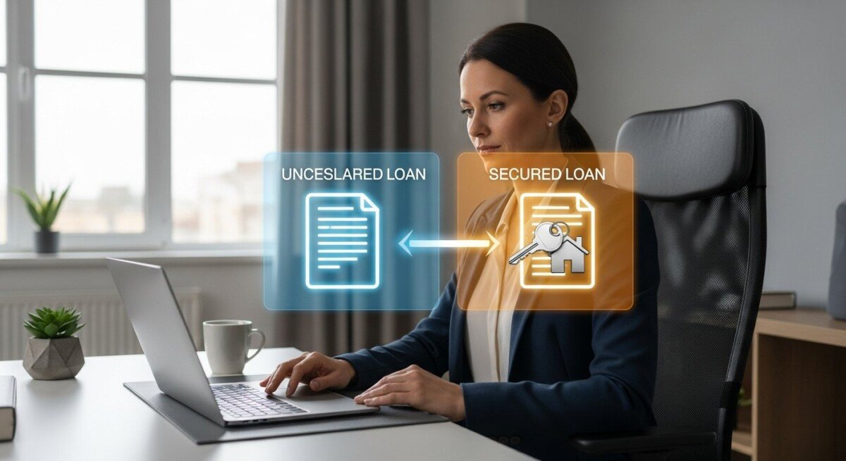 difference between secured and unsecured loan
