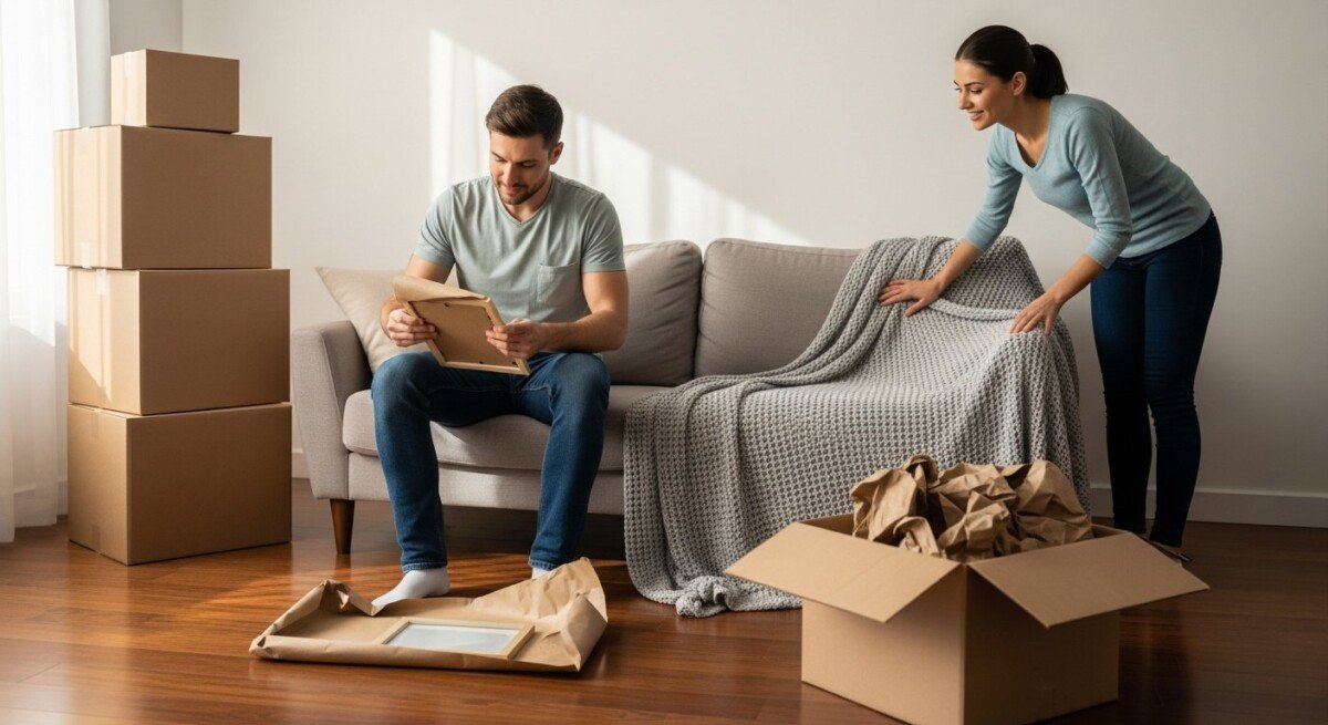 Settling into a new home