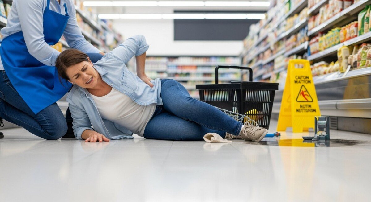 what happens if accident involves slip and fall