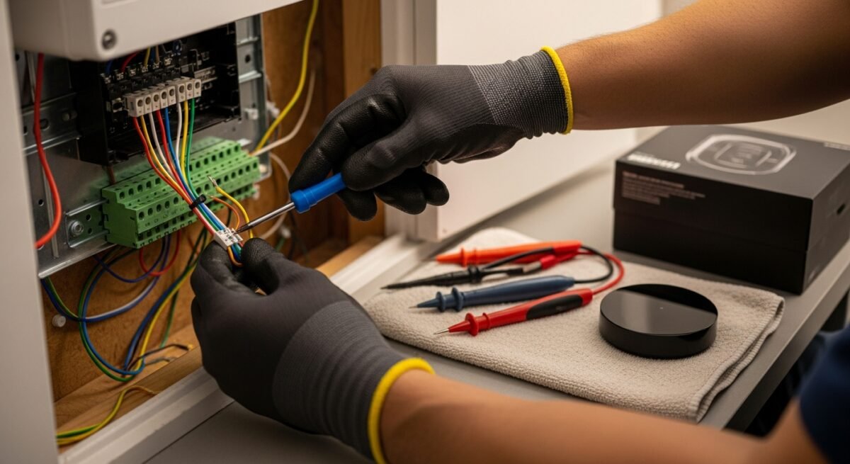 smart thermostat installation
