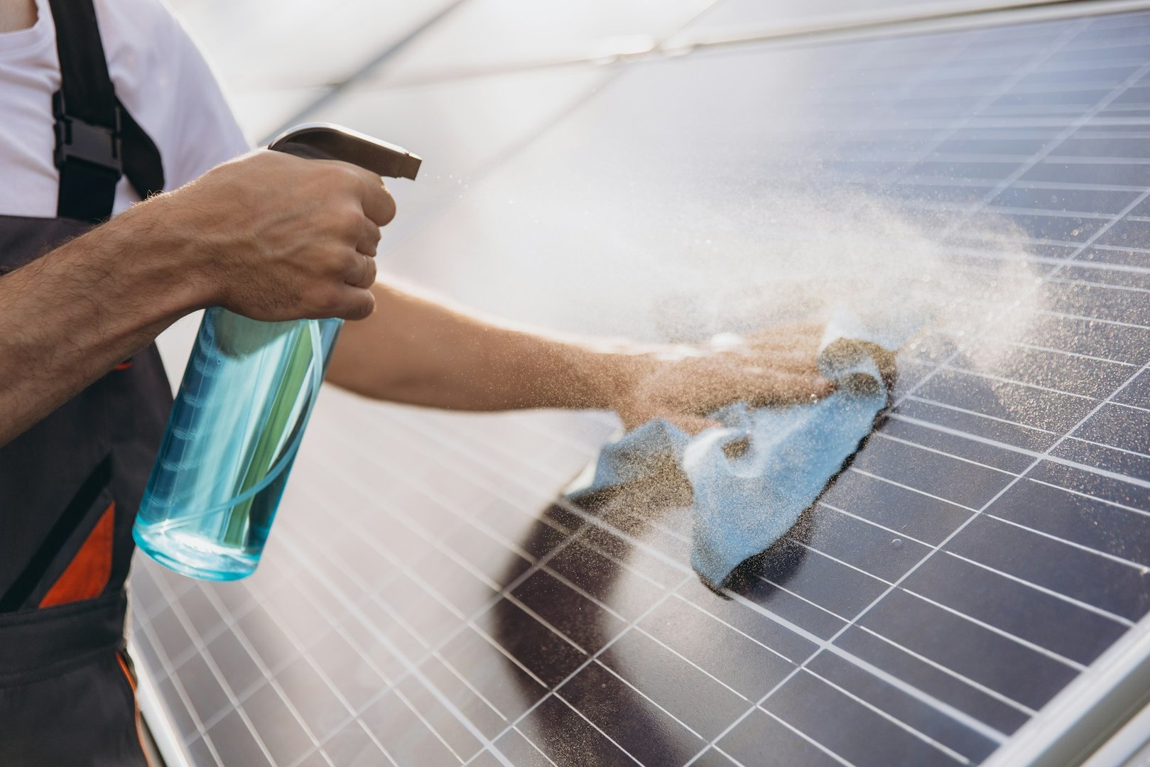 Solar panel cleaning Canyon Lake