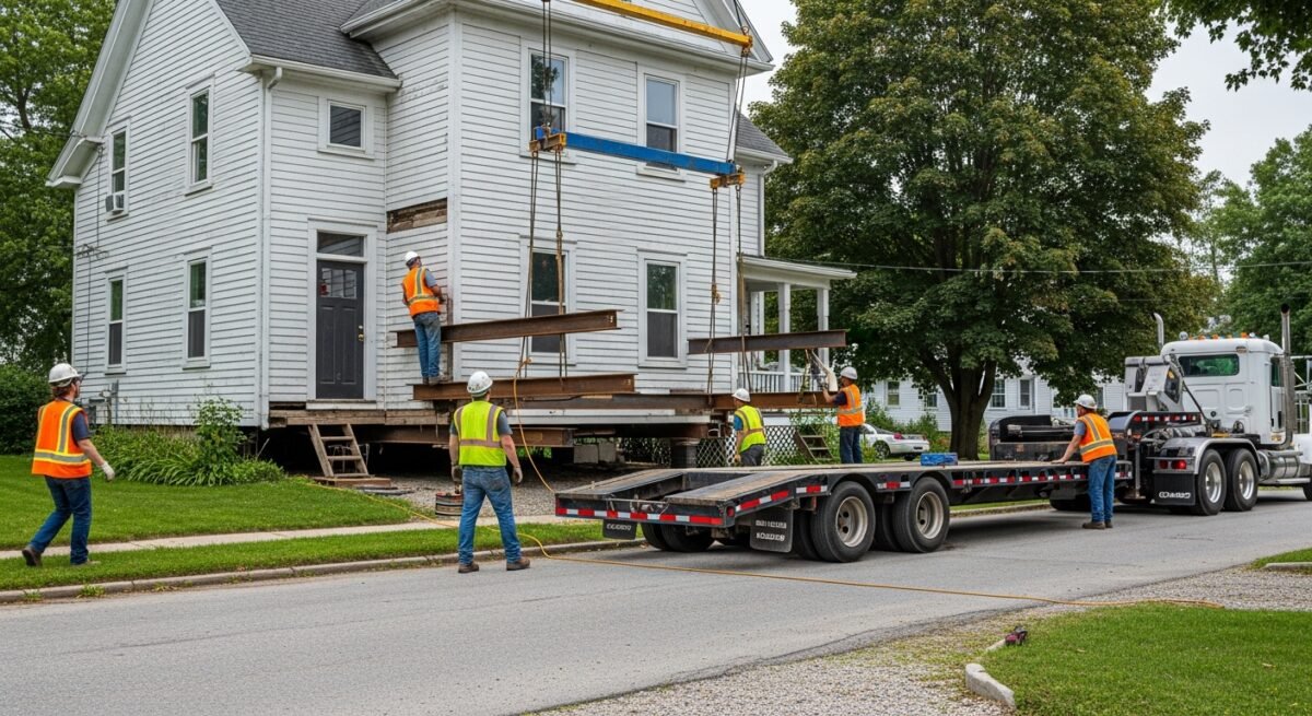 Structural House Movers and Home Relocation Services