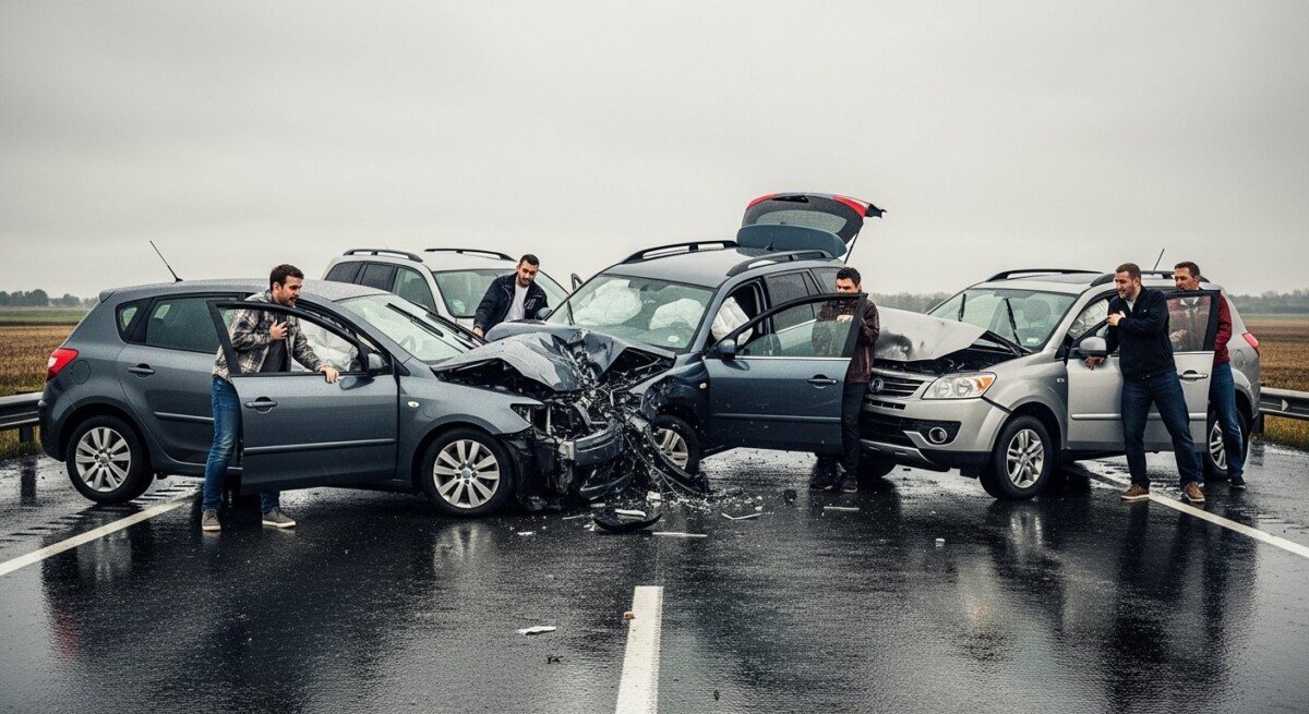 Can you sue after a chain reaction crash in California?