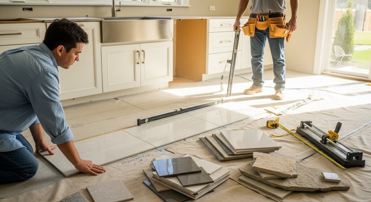 tile flooring