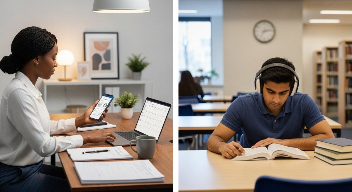 time management for online students with jobs