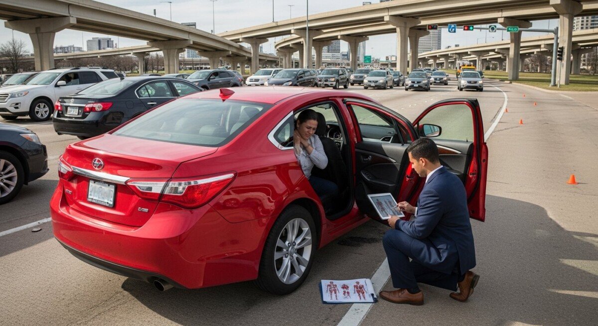 Top car accident lawyer for neck injuries in Dallas
