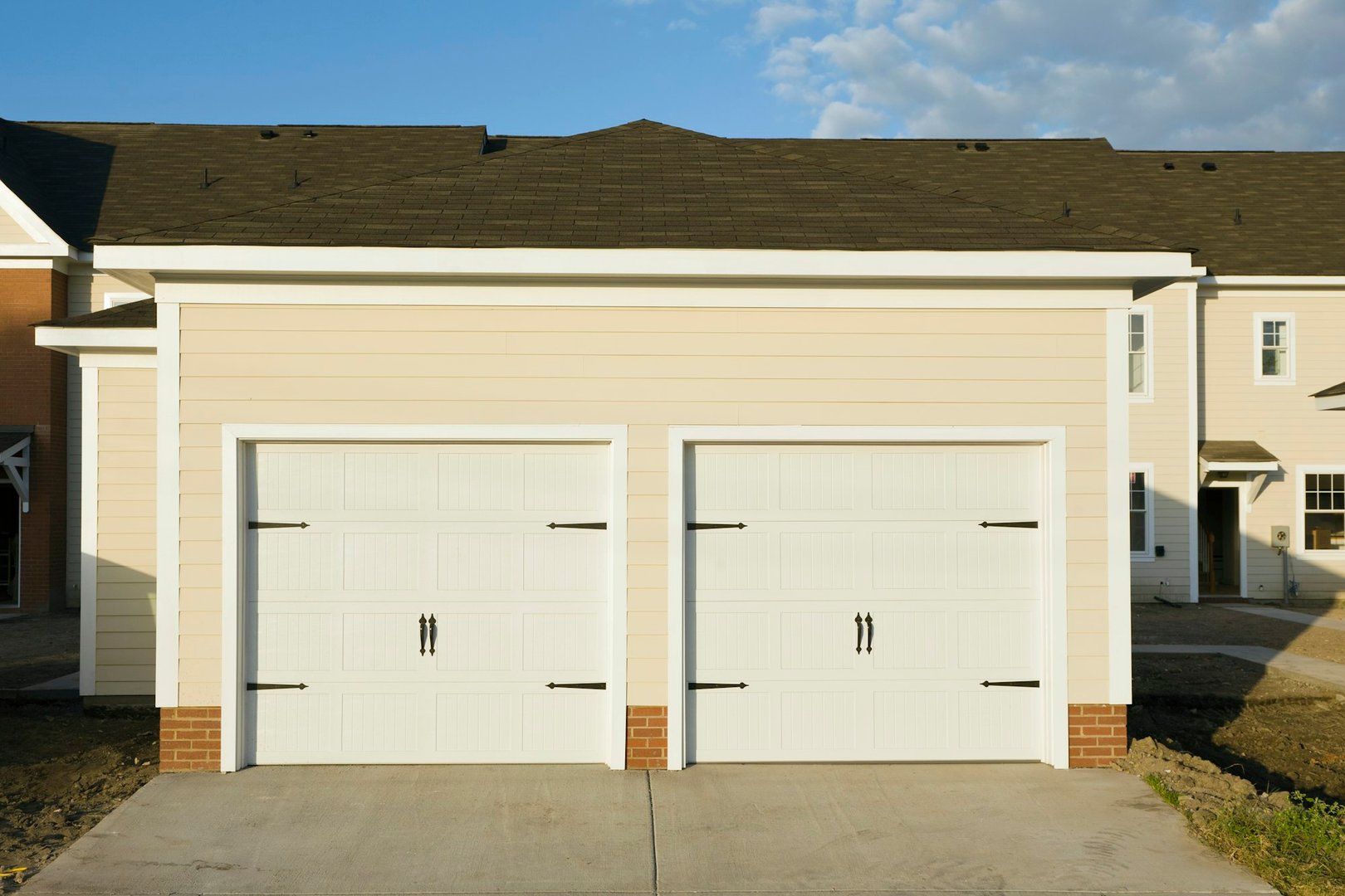 two-story attached garage addition
