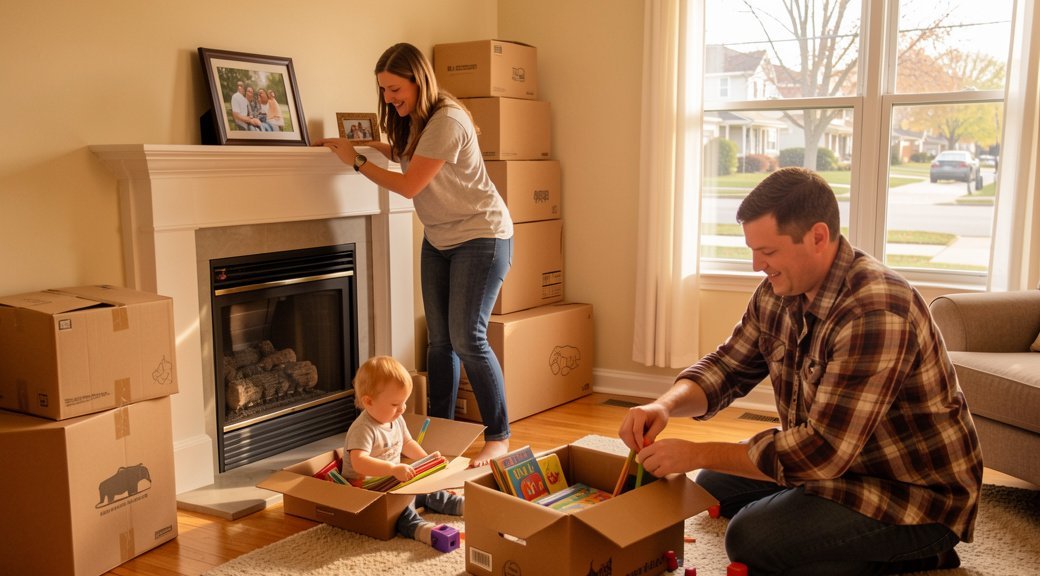 Unpacking room by room: a practical guide for families