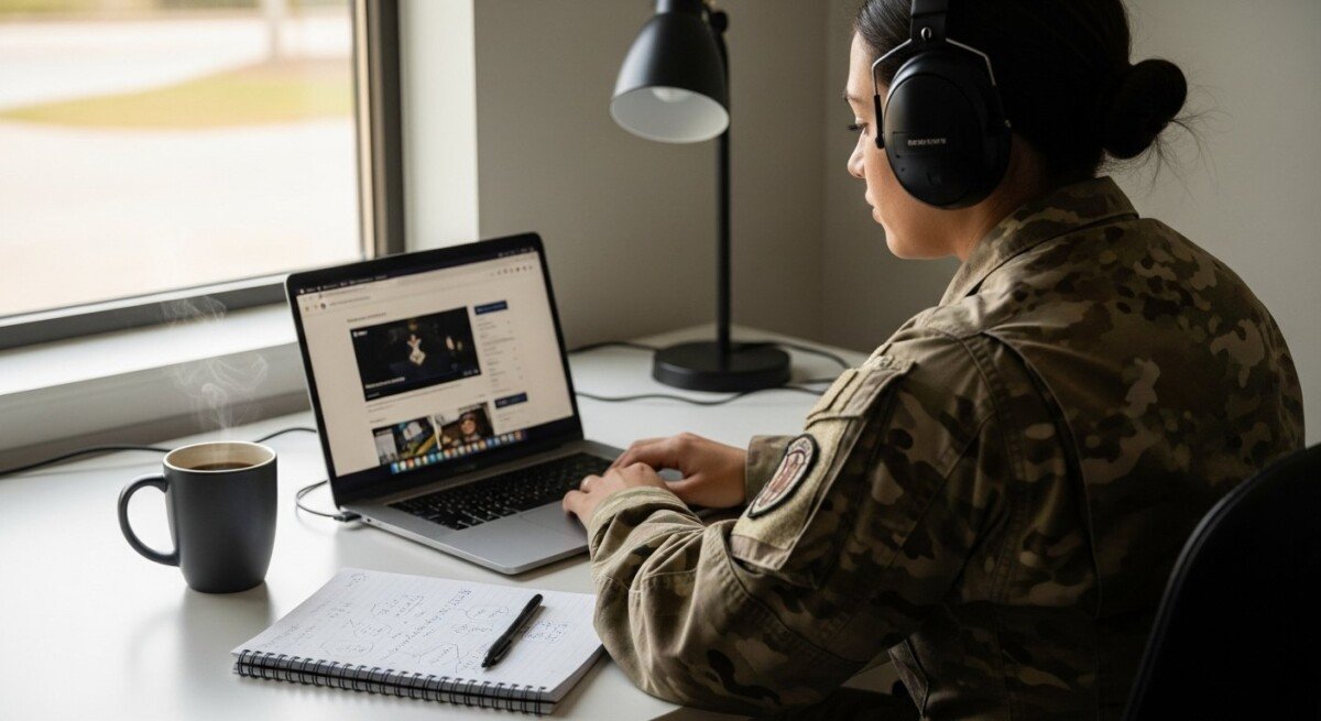Using military tuition assistance for online college courses