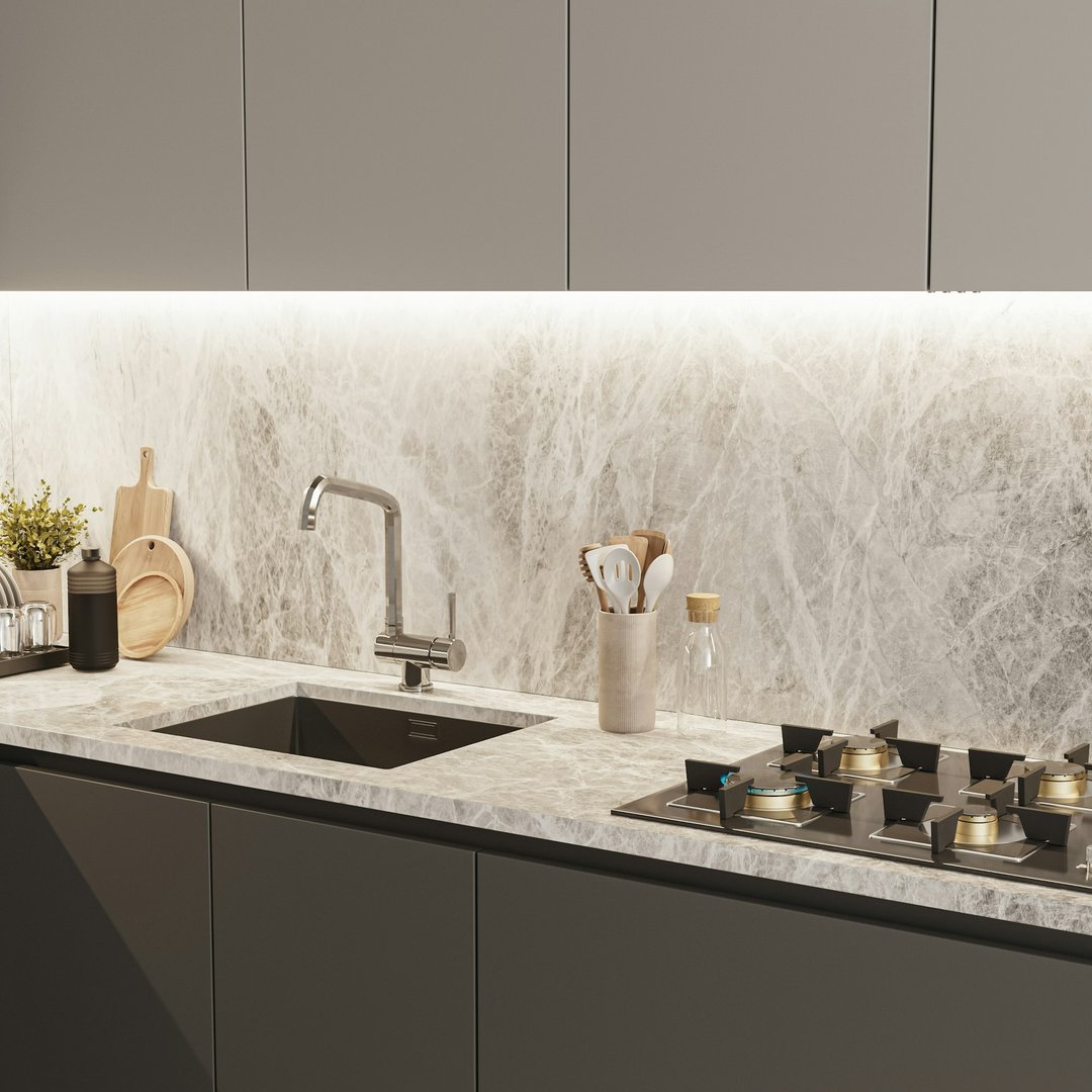 utility sink with cabinet