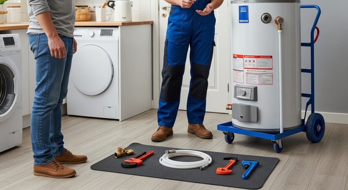 water heater installation estimate
