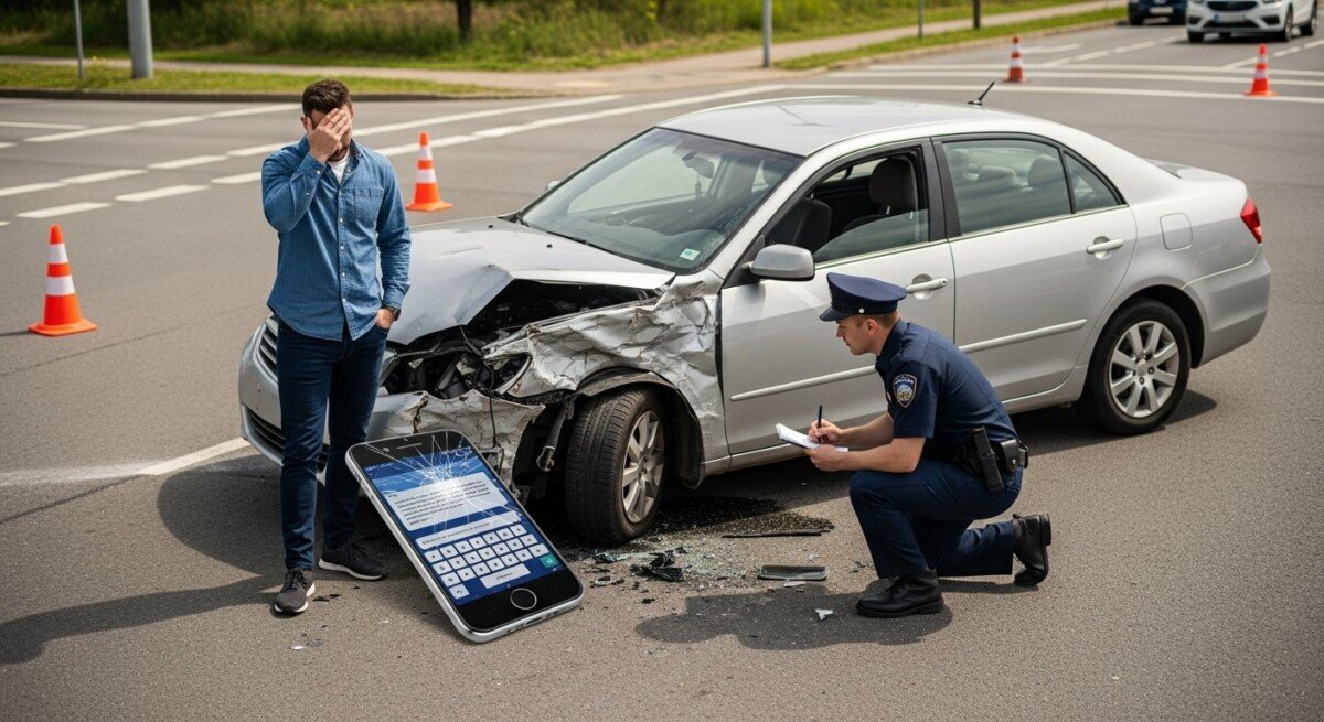 what if driver was using phone during accident