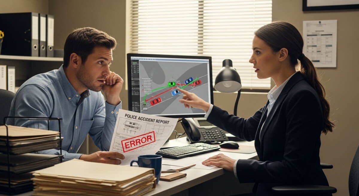 what happens if accident report is incorrect