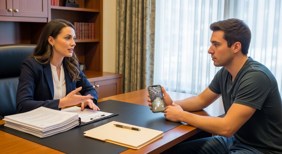 Slip and fall lawyer consultation