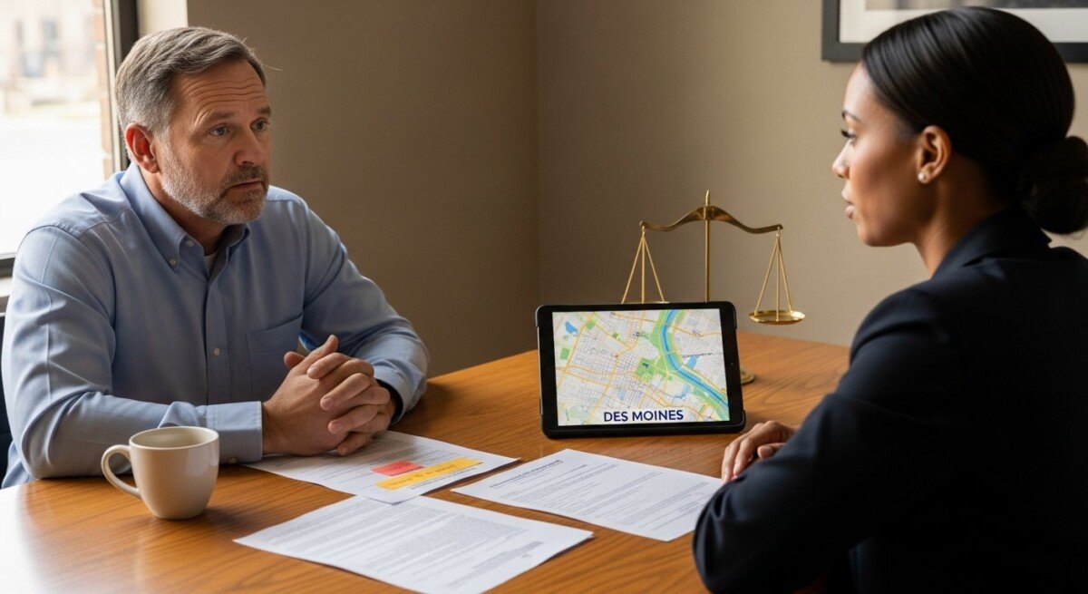 injury consultation des moines iowa