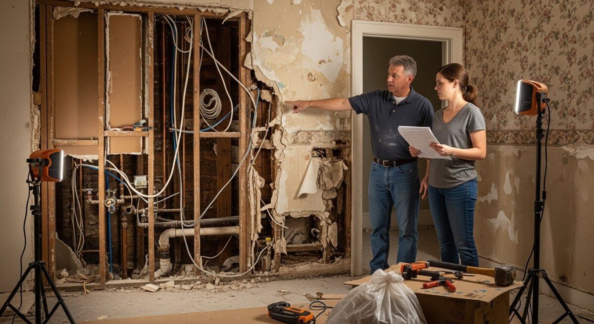 why remodeling projects go over budget