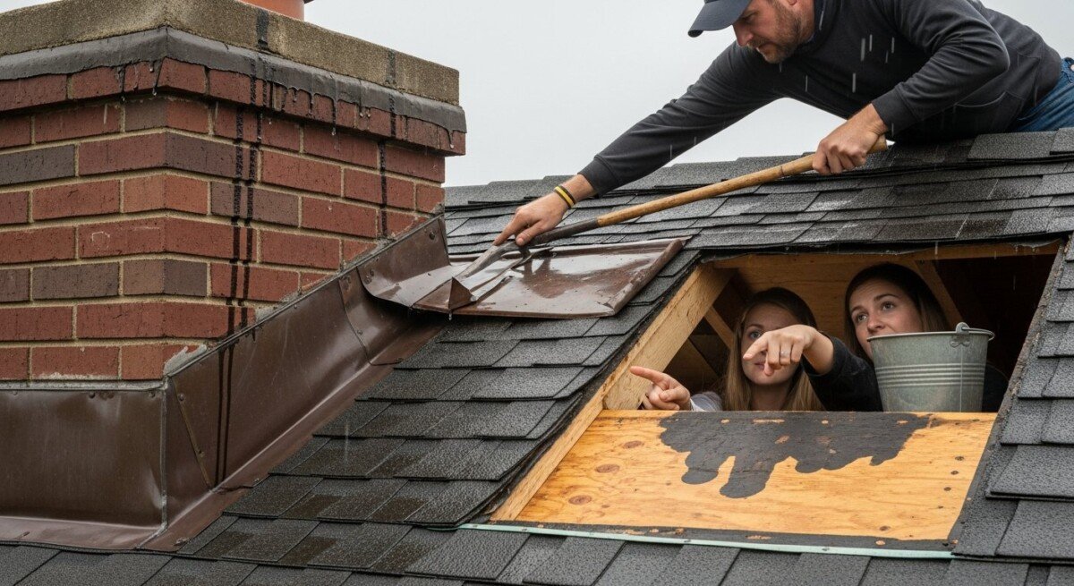 roof flashing repair