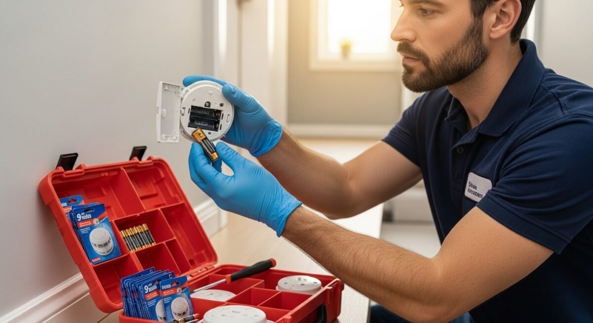 Stop Smoke Detector Chirping With Battery and Repair Services